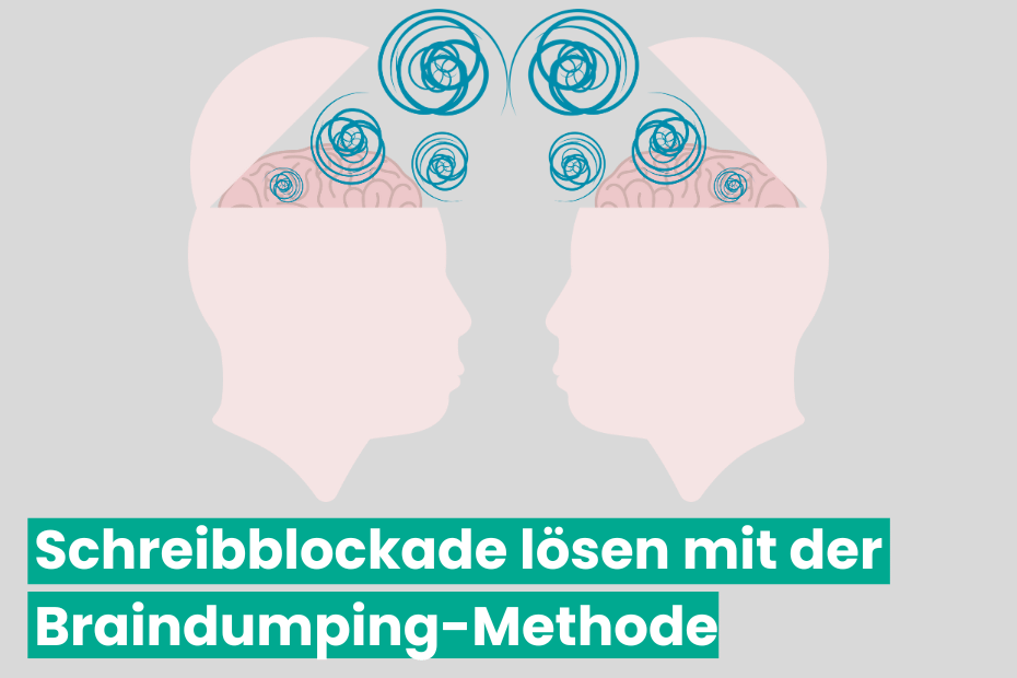 Schreibblockade lösen mit Braindumping-Methode